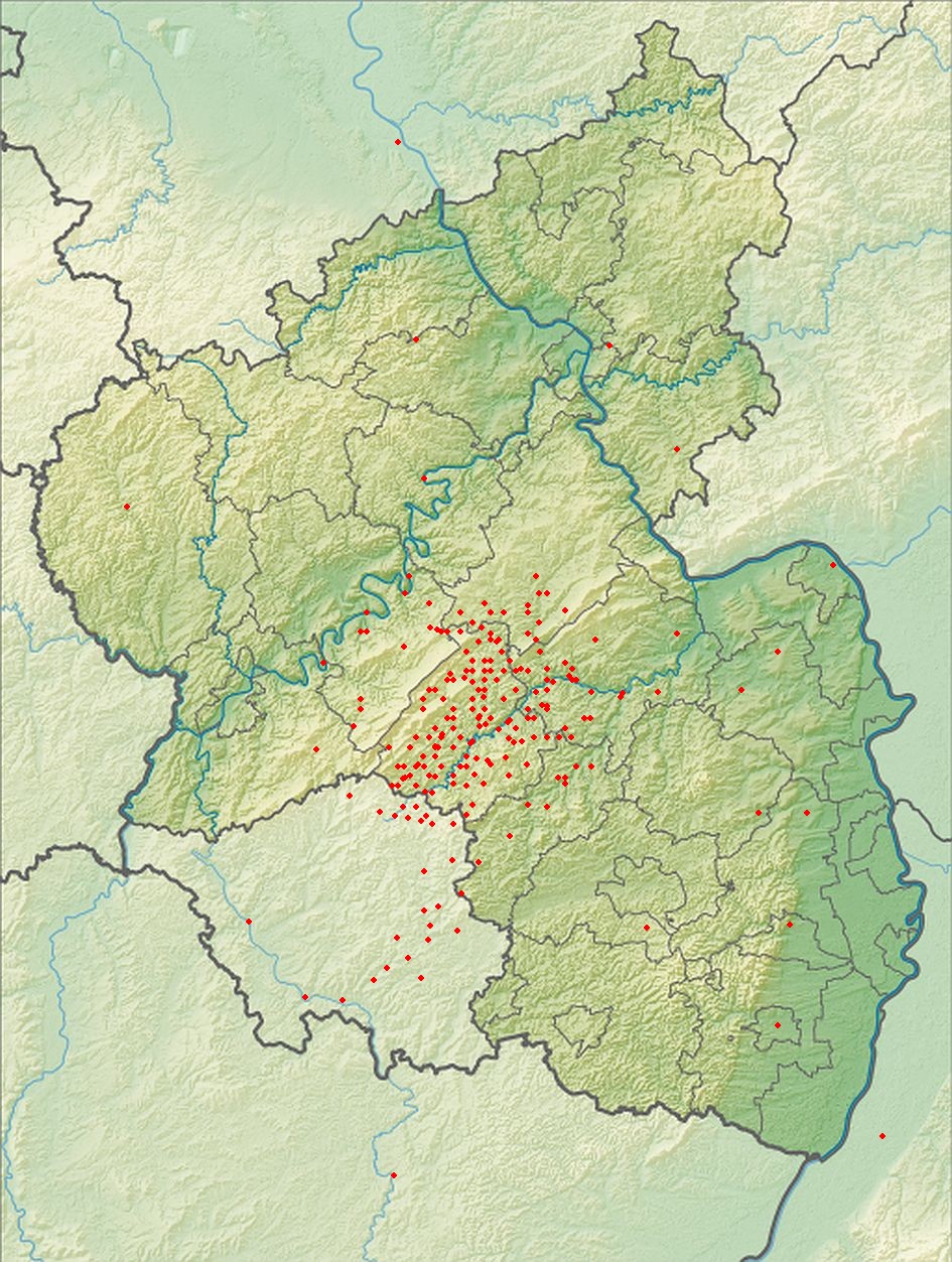 Orte, an denen Personen vorkommen